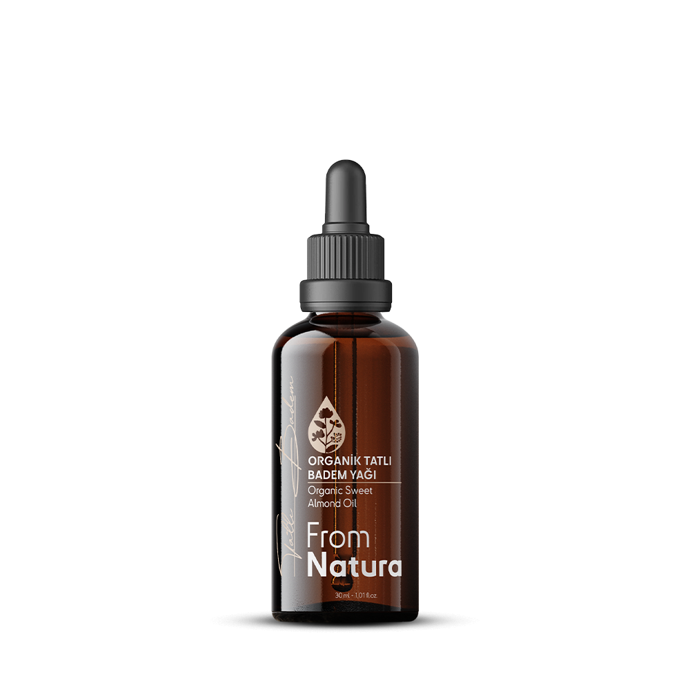 Organik Soğuk Sıkım Tatlı Badem Yağı 30 ml